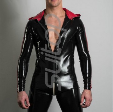 Men's Sweatshirts black and red color CATSUITOP 