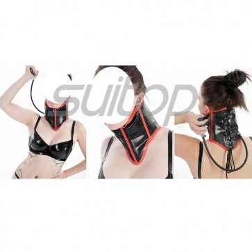 New Arrival !!! latex collar neck ring