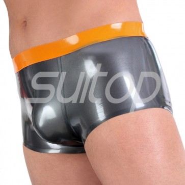 suitop Men's rubber latex boxer short 