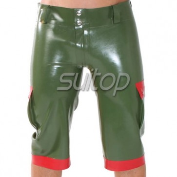 latex arny unifrom breeches latex riding breeches latex pants in army green