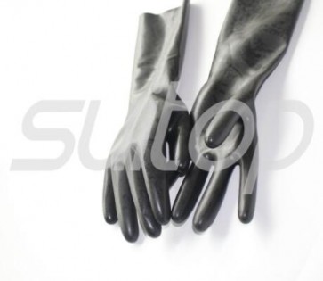 Latex BLACK gloves wholes sale mini order 10 pcs
