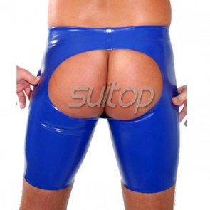 new fashion style  short rubber latex hot pants