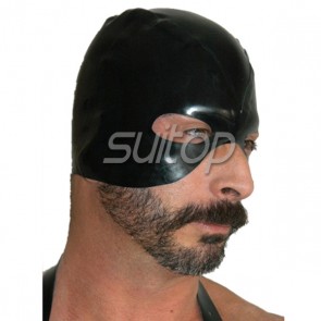 sexy rubber latex hood masks