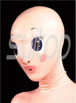 Suitop  latex Hoods for Anime