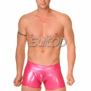 Suitop  nature latex Metal pink boxer