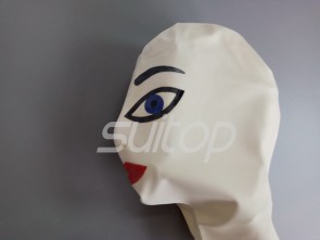 latex fetish mask sexy rubber hood Cartoon