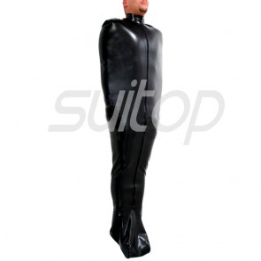New arrival !! latex suit for men sleeping bag